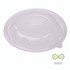 ECO-PRODUCTS,INC. EPSBLID Renewable and Compostable Lids, Fits 24, 32 and 48 oz Salad Bowls, Clear, Plastic, 300/Carton