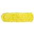 RUBBERMAID COMMERCIAL PROD. J15700YEL Trapper Commercial Dust Mop, Looped-end Launderable, 5" x 48", Yellow
