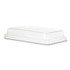 ECO-PRODUCTS,INC. EPSCRC107LIR Worldview 100% Recycled Content Lid, 10.82 x 10.71 x 1.83, Clear, Plastic, 200/Carton