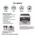 EPSON AMERICA, INC. C11CG07201 WorkForce Pro WF-M5299 Monochrome Wireless Inkjet Printer