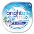 BRIGHT AIR 900437EA Max Odor Eliminator Air Freshener, Cool and Clean, 8 oz Jar