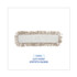 BOARDWALK 1024 Industrial Dust Mop Head, Cotton, 24 x 3, White