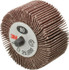 3M 7100178214 Mounted Flap Wheel: 1" Face Width, 80 Grit, Aluminum Oxide