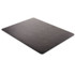 DEFLECTO CORPORATION CM21242BLK EconoMat All Day Use Chair Mat for Hard Floors, Flat Packed, 45 x 53, Black