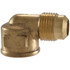 CerroBrass P-E3-8D Brass Flared Tube Female Elbow: 1/2" Tube OD, 1/2 Thread, 45 ° Flared Angle