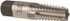 Cleveland C64099 1/4-18 NPT, 4 Flutes, Bright Finish, High Speed Steel, Interrupted Thread Pipe Tap