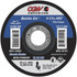 CGW Abrasives 45005 Depressed Center Wheel: Type 27, 5" Dia, 0.045" Thick, Zirconia Alumina