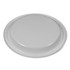 TABLEMATE PRODUCTS, CO. 9644WH Plastic Dinnerware, Plates, 9" dia, White, 500/Carton