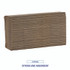 BOARDWALK 6202 Multifold Paper Towels, 1-Ply, 9 x 9.45, Natural, 250/Pack, 16 Packs/Carton