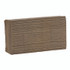 BOARDWALK 6202 Multifold Paper Towels, 1-Ply, 9 x 9.45, Natural, 250/Pack, 16 Packs/Carton