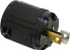 Hubbell Wiring Device-Kellems HBL7465V Locking Inlet: Plug, Industrial, ML-1P, 125V, Black