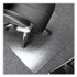 FLOORTEX ER1115227ER Cleartex Ultimat Polycarbonate Chair Mat for High Pile Carpets, 60" w x 48" l, Clear