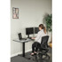 ALERA HT2SSB Alera AdaptivErgo Sit-Stand Two-Stage Electric Height-Adjustable Table Base, 48.06" x 24.35" x 27.5" to 47.2", Black