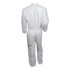 SMITH AND WESSON KleenGuard™ 46104 A30 Elastic-Back and Cuff Coveralls, X-Large, White, 25/Carton