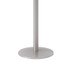 KFI STUDIOS 811774036689 Pedestal Table with Four White Kool Series Chairs, Round, 36" Dia x 29h, Designer White
