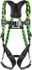 Miller AC-QC/UGN Fall Protection Harnesses: 400 Lb, AirCore Single D-ring Style, Size Universal, Polyester