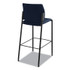 HON COMPANY SCS2NECU98B Accommodate Series Cafe Stool, Supports Up to 300 lb, 30" Seat Height, Navy Seat, Navy Back, Black Base