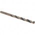 Import 20820 Mechanics Drill Bit: 0.161" Dia, 135 &deg; Point, High Speed Steel, Straight-Cylindrical Shank, Split Point