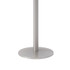 KFI STUDIOS 840031900135 Pedestal Bistro Table with Four Natural Jive Series Barstools, Round, 36" Dia x 41h, Studio Teak