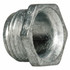 Cooper Crouse-Hinds 50D Conduit Nipple: For Rigid & Intermediate (IMC), Die Cast Zinc, 1/2" Trade Size