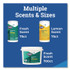 CLOROX SALES CO. 15949CT Disinfecting Wipes, 1-Ply, Fresh Scent, 7 x 8, White, 75/Canister, 6 Canisters/Carton