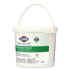 CLOROX SALES CO. Healthcare® 30826 Hydrogen Peroxide Cleaner Disinfectant Wipes, 12 x 11, Unscented, White, 185/Bucket, 2 Buckets/Carton