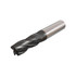 Iscar 5620085 Corner Radius End Mill: 3 mm Dia, 10 mm LOC, 0.4 mm Radius, 4 Flutes, Solid Carbide