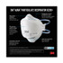 3M/COMMERCIAL TAPE DIV. 9205PH20DC Aura Particulate Respirator 9205+, N95, One Size Fits All, 20/Pack
