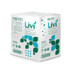 SOLARIS PAPER Livi® Ultra Premium 192101 Facial Tissue, Cube Box, 2-Ply, White, 80 Sheets/Box, 4 Boxes/Pack, 6 Packs/Carton
