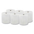 SOLARIS PAPER LoCor® 46903 Hard Wound Roll Towel, TAD, 1-Ply, 7" x 700 ft, White, 6 Rolls/Carton