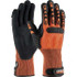PIP 120-5150/M Puncture-Resistant Gloves:  Size Medium, ANSI Cut N/A, ANSI Puncture 4, Nitrile,