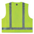 TENACIOUS HOLDINGS, INC. ergodyne® 24507 GloWear 8249Z-S Single Size Class 2 Economy Surveyors Zipper Vest, Polyester, 3X-Large, Lime