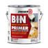 RUST-OLEUM CORPORATION Zinsser® 320991CT BIN Shellac-Base Interior and Spot Exterior Primer, Flat White, 1 gal Bucket/Pail, 2/Carton