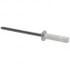 RivetKing. ABS46CE/P100 Closed End Sealing Blind Rivet: Size 4-6, Dome Head, Aluminum Body, Steel Mandrel