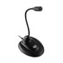 ADESSO INC XTREAMM1 Xtream M1 Desktop Omnidirectional Gooseneck Microphone, Black