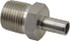 Ham-Let 3001374 Compression Tube Adapter: 1/2" Thread, Tube x NPT