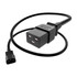 UNIRISE USA, LLC UNC Group PWCD-C14C19-15A-07F-BLK  - Power extension cable - IEC 60320 C14 to IEC 60320 C19 - 250 V - 15 A - 7 ft - black