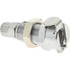 CPC Colder Products MCD12025NA PTF Brass, Quick Disconnect, Valved Panel Mount Coupling Body