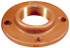 Merit Brass XB235-08 1/2" Pipe, 3-1/2" OD, 5/8" Hub Length, Brass & Chrome Plated, Companion Pipe Flange