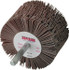 Superior Abrasives A009546 Mounted Flap Wheel: 2-1/2" Dia, 1-1/2" Face Width, 320 Grit, Aluminum Oxide