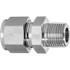 USA Industrials ZUSA-TF-YL-17 Compression Tube Connector: 1/2" Thread, 1/2" Tube OD, Compression x MNPT