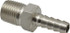 Ham-Let 3001299 Pipe Hose Connector: 1/4" Fitting, 316 Stainless Steel
