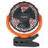 TENACIOUS HOLDINGS, INC. ergodyne® 12800 Chill-Its 6090 Rechargeable Portable Jobsite Fan, 9.5, Orange/Black