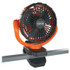 TENACIOUS HOLDINGS, INC. ergodyne® 12800 Chill-Its 6090 Rechargeable Portable Jobsite Fan, 9.5, Orange/Black
