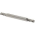 OSG 424-1406 Square End Mill: 9/64'' Dia, 9/32'' LOC, 3/16'' Shank Dia, 2'' OAL, 4 Flutes, Solid Carbide