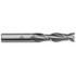 Cleveland C33515 Square End Mill: 1/2'' Dia, 2'' LOC, 1/2'' Shank Dia, 4'' OAL, 2 Flutes, High Speed Steel