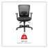 ALERA NV42M14 Alera Envy Series Mesh Mid-Back Multifunction Chair, Supports Up to 250 lb, 17" to 21.5" Seat Height, Black