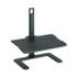 SAFCO PRODUCTS 2129BL Height-Adjustable Footrest, 20.5w x 14.5d x 3.5 to 21.5h, Black