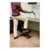 SAFCO PRODUCTS 2129BL Height-Adjustable Footrest, 20.5w x 14.5d x 3.5 to 21.5h, Black
