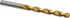 Guhring 9006520095200 Jobber Length Drill Bit: 3/8" Dia, 130 °, High Speed Steel